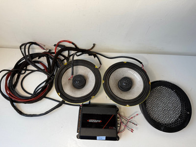 Harley-Davidson Audio Kit Ground Zero GZCF 6.5SPL + Soundigital 800.4 EVOX2 Amp