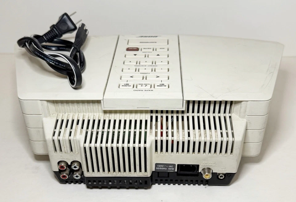 Bose Wave Radio Model AWR1-1W AM/FM Alarm Clock Tested Free Shipping READ!! - Image 3 of 4