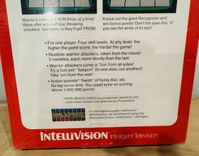 IntelliVisionTRON DEADLY DISCS INTELLIVISION GAME 1982 No. 5391 Facory Sealed!!!
