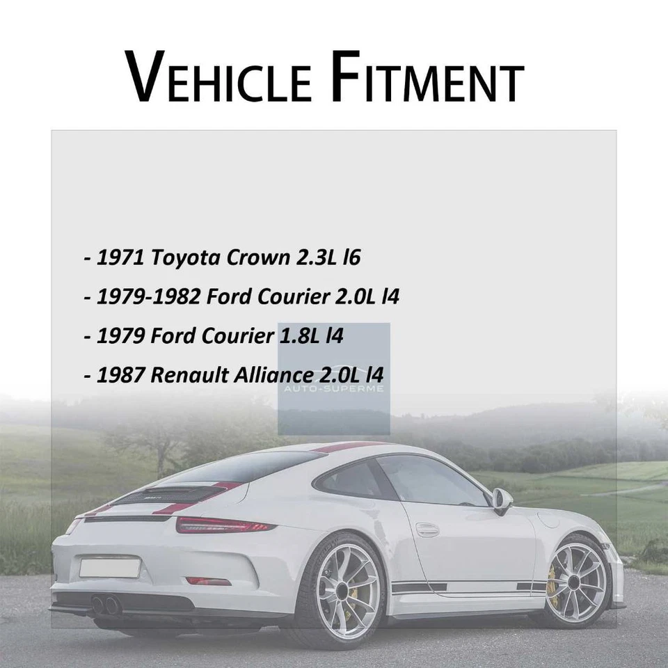 Термостат охлаждающей жидкости двигателя для 1979 Ford Courier 1,8 л 1987 Renault Alliance 2,0 л - Изображение 2 из 4