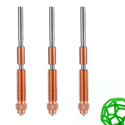 K1C Düse, 0,4mm 3D-Drucker Hartstahl Düse Ersatz für Creality K1C Ender 3 V3 En