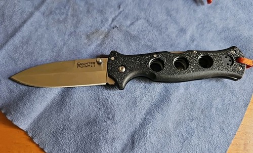 Cold Steel Knives Counter Point 1 Lockback CTS-BD1 Discontinued EUC