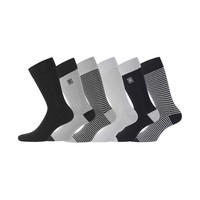 Herren Socken Serge Blanco 43-46, Chaussettes Ser/Chvx6/1, Baumwolle, Blau