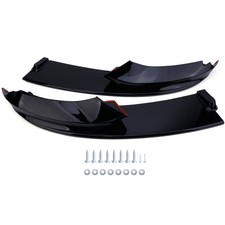 For BMW 4 Series M Sport F32 F33 F36 2014-2020 Front Splitter Lip Gloss Black