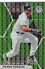 2021 Panini Mosaic #29 Frank Thomas Mosaic Green