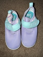 Speedo Girls' Purple Water Shoes Aqua Footwear for Water Sports Youth Size 7-8