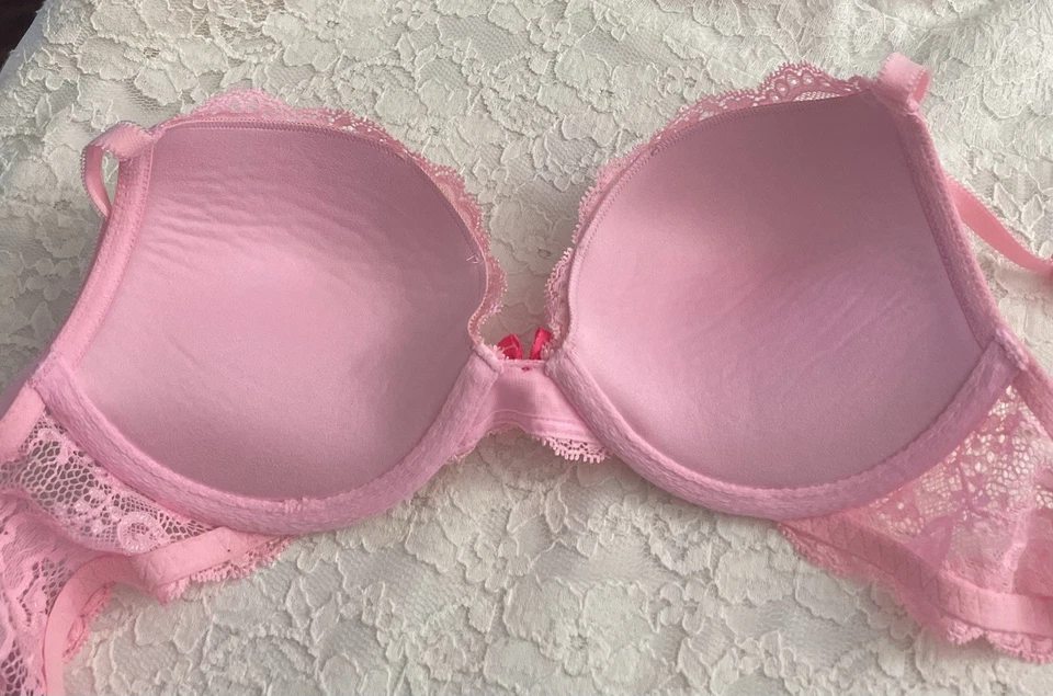 Victoria's Secret Light Pink Push Up Bra - Image 3 of 4