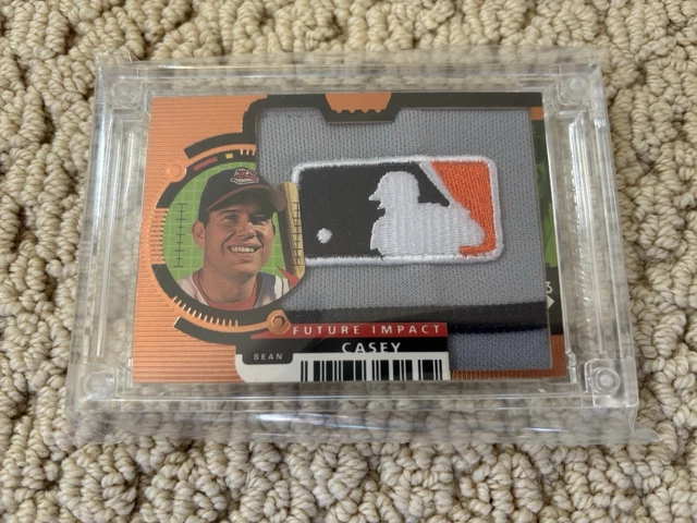 2024 Jersey Fusion Sean Casey World Series Game Used Logoman Patch 1/1 Tigers