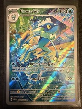 Frogadier Illustration Rare Pokemon Card 89/86