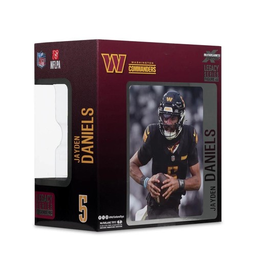 Jayden Daniels Alternate Black Uniform McFarlane Legacy Series 7-Inch Actionfigur - Bild 4 von 7