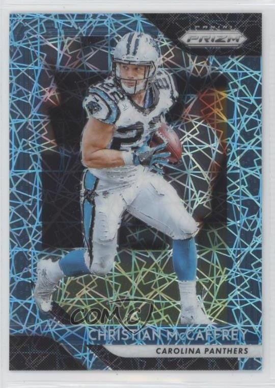2018 Panini Prizm Lazer Prizm Christian McCaffrey #172 0s55