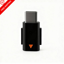 ZEXIBATH for DJI Mic Mini Type-C Adapter USB C Adapters Black