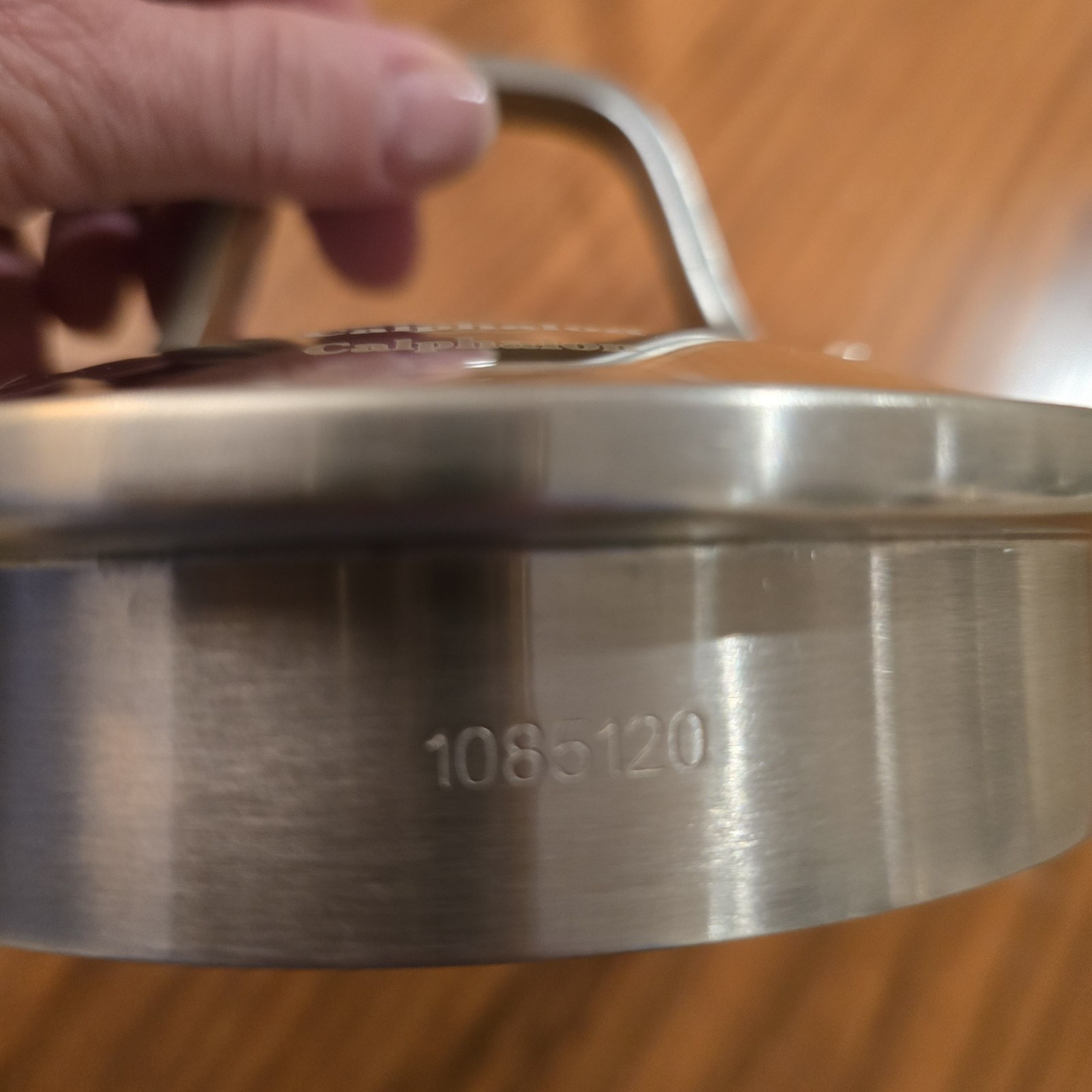 Calphalon Tempered Glass Pour Strain Pot Lid Replacement 1085120 6 Inch