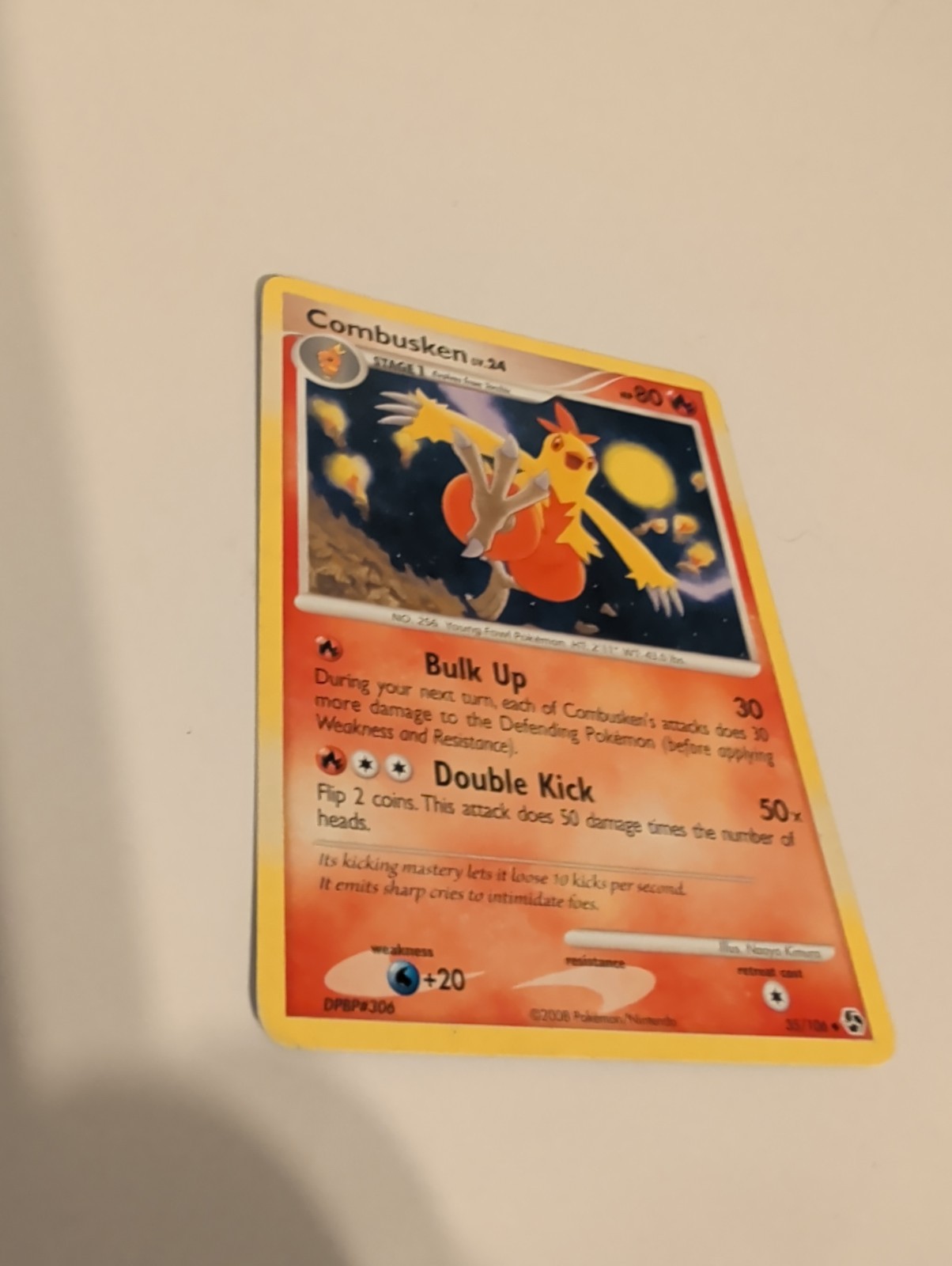 Combusken - 35/106 - Uncommon NM-Mint Pokemon Diamond & Pearl Great Encounter