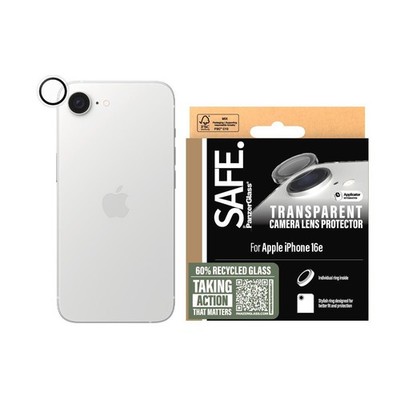 SAFE. by PanzerGlass Camera Protector für iPhone 16e clear