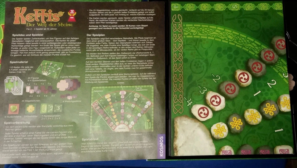 Keltis - Der Weg der Steine von Kosmos, Gesellschaftsspiel, 2008, vollständig! - Bild 4 von 4