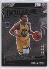 2019-20 Panini Status Tmall New Beginnings Jordan Poole #18 14pt