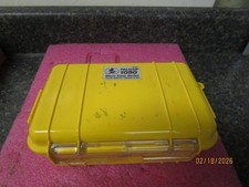 Qty 5 Pelican 1050 Micro Case Series Solid Yellow - USED