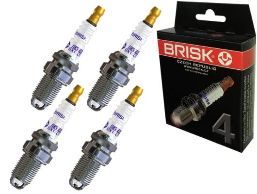 Brisk Extra DR15TC 1329 - Candele di accensione, 4 pezzi (a2B)