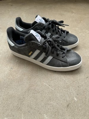 adidas Campus Adv Henry Jones Gray Suede Skate Shoes, Size 10