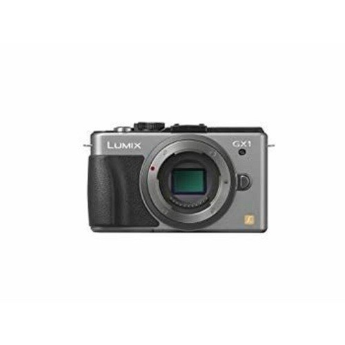 Panasonic LUMIX GX1 シルバー Panasonic Lumix GX1 16.0MP Mirrorless Camera -Blade Silver- Body