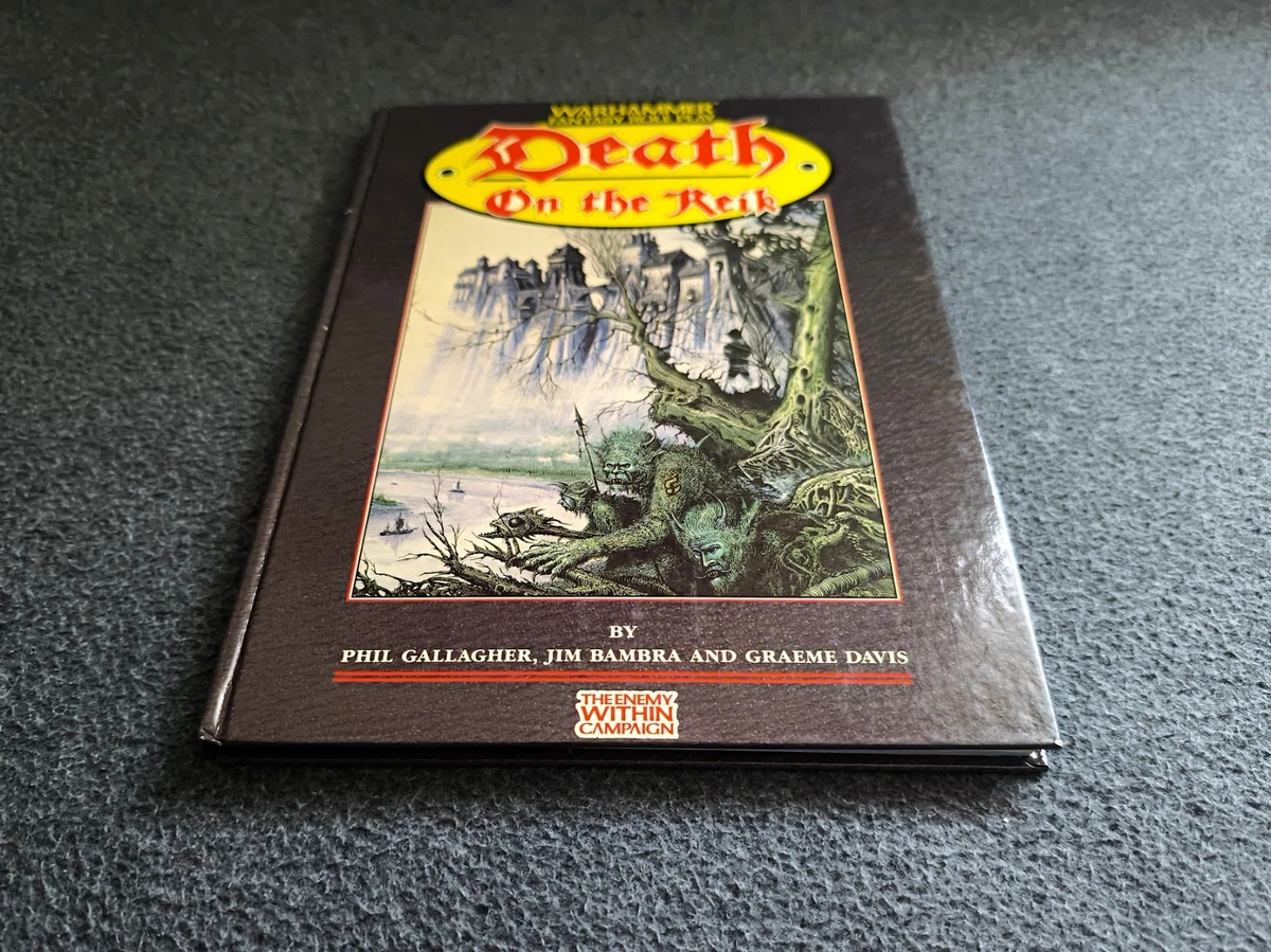 Death on the Reik Warhammer Fantasy Roleplay WFRP 1E Excellent Uncut
