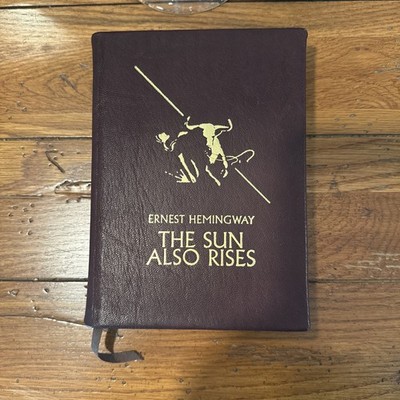 Ernest Hemingway The Sun Also Rises Century Press 2022 Ltd Ed #278/500 Leather