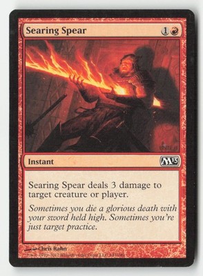 Searing Spear 147/249 Common The List Reprints Magic: The Gathering LP