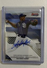 2017 Bowman's Best - Best of 2017 Autographs Anderson Espinoza #B17-AE (AU, RC)