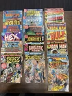 17 Vintage Marvel DC Comic Book Hulk Iron Man Batman Superman Jonah Hex 70s 80s