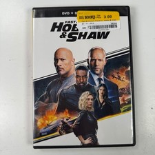 Hobbs & Shaw DVD 2019 Dwayne Johnson Jason Statham Idris Elba Extended Scenes