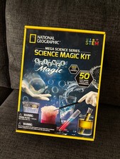 NATIONAL GEOGRAPHIC Science Magic Kit Science Kit for Kids with 100 Unique...
