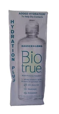 Biotrue Hydration Plus Contact Lens Multi-Purpose Solution W/Lens Case -10 Fl Oz