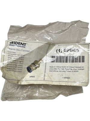 New Trident 6PB65 Ceramic Disc Cartridge, Cold Side **SALE**