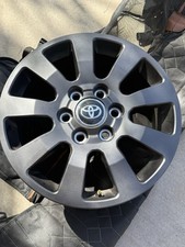 Toyota Land Cruiser 2025 OEM Factory 18" Wheel Satin Black 75304
