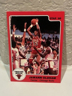 1985-86 Star #122 Jawann Oldham Chicago Bulls EXMT