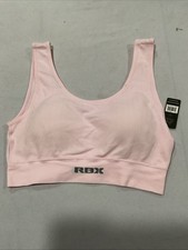 RBX Women  s Pink Color Padded Bra Size M