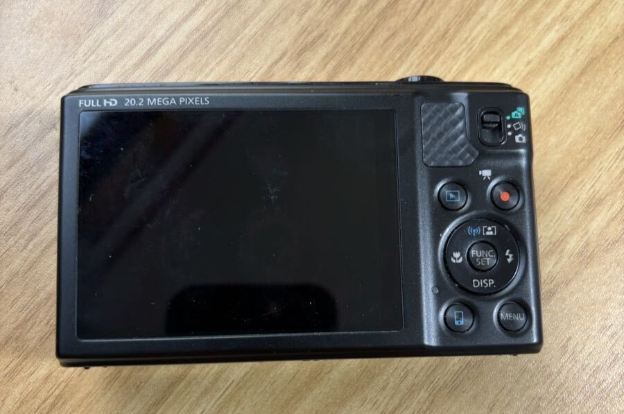 Canon Powershot SX610 HS Compact Digital Camera Black Working Used
