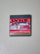Atari LYNX Ultimate Chess Challenge Game Cartridge Only - Tested