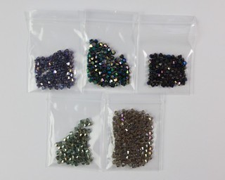 Czech faceted beads Job Lot (30 grams) J001