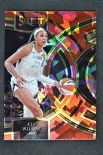 2024 Panini Select WNBA #158 A'ja Wilson Red Ice Prizms