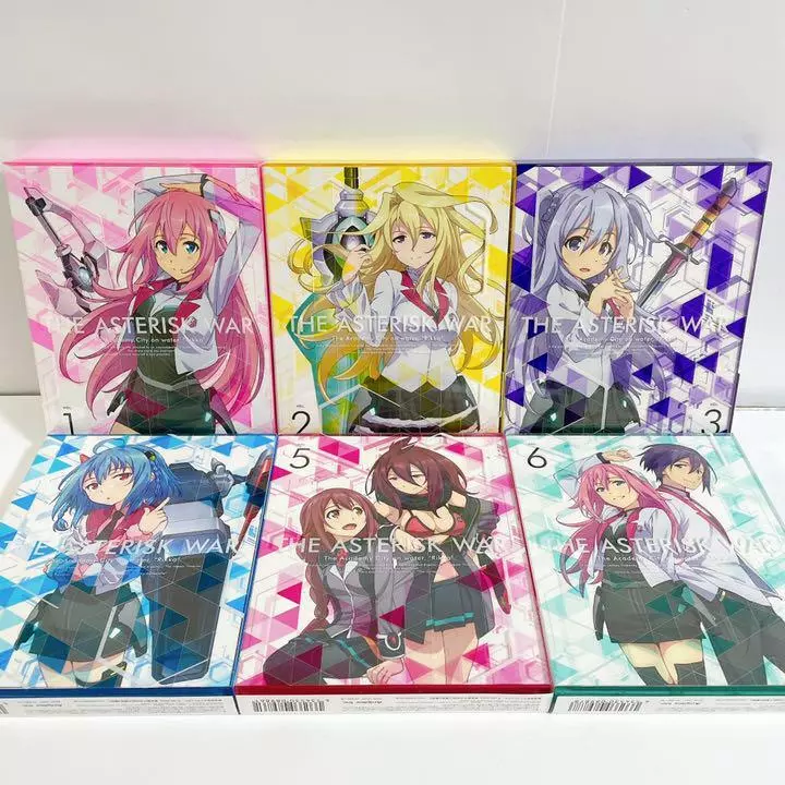 Gakusen Toshi The Asterisk War Vol.6 Limited Edition Blu-ray CD