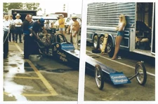 1970s NHRA Drag Racing-Candies & Hughes-Top Fuel Dragster-Richard Tharp