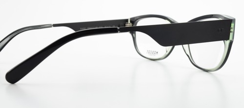 Moscot Spirit Glasses Frame Ladies Rikki 53-17 140 Color Black Green Translucent - Picture 13 of 16