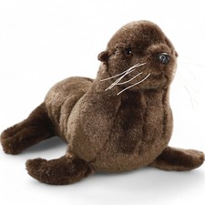 Carl Dick Sea lion brown, Soft Toy, Cuddly Toy
