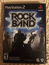 Sony PlayStation 2, 2007 Rock Band case and disc