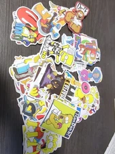 The Simpsons Stickers Die Cut for laptops, skateboards, cars lot of 5