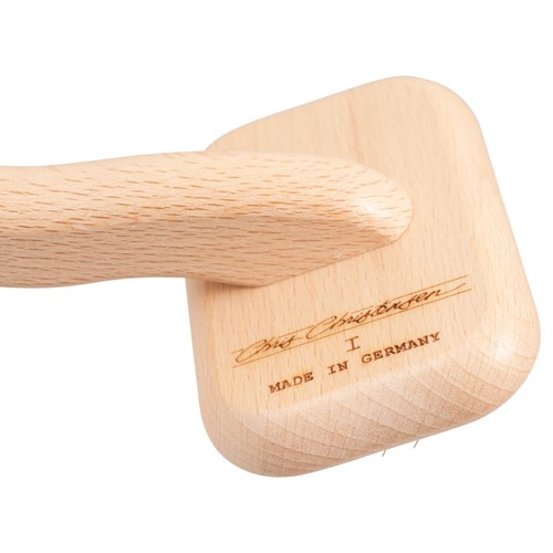 Mark I Slicker Brush Stainless Steel Pins Lightweight Beech Wood Extra Small - Picture 4 of 6