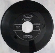 THE PLATTERS Remember When / Love Of A Lifetime Mercury 71467X45