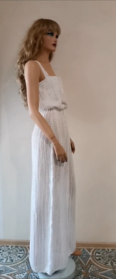 white christmas dresses Vintage Designer High Quality Puff Sleeve Multi Color Flower Embroidery Elegant Dress Black / XL main image 0